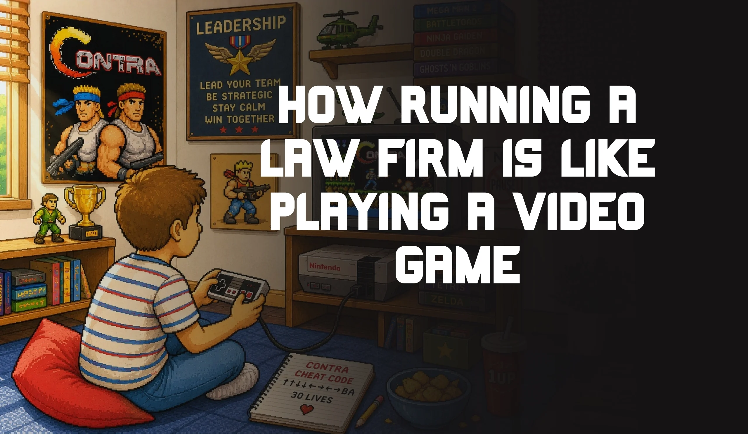 How Running a Law Firm Is Like Playing a Video Game